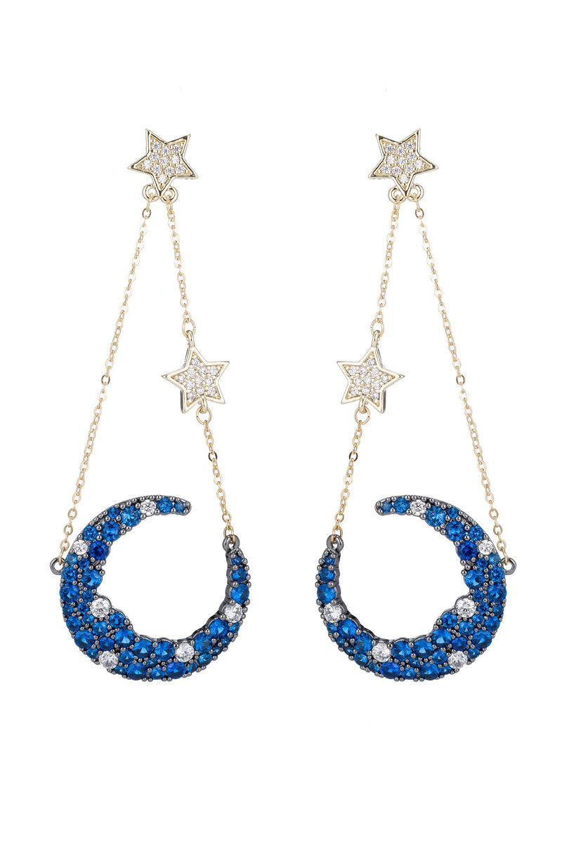 Nevaeh Earrings - Blue
