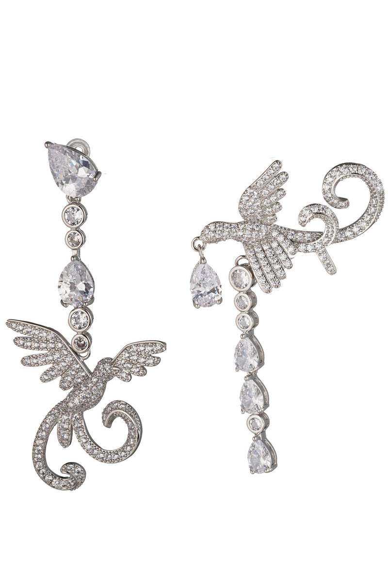 Birdie CZ Statement Earrings