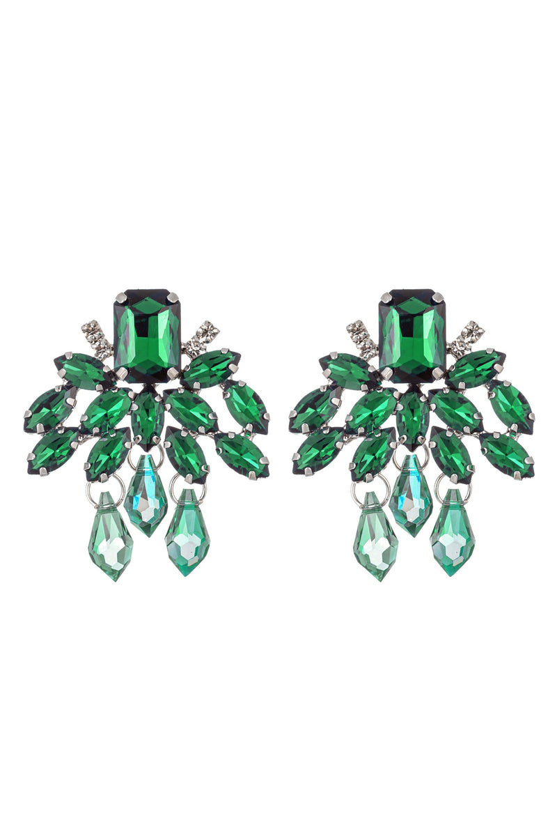 Cynthia Green Drop Earring