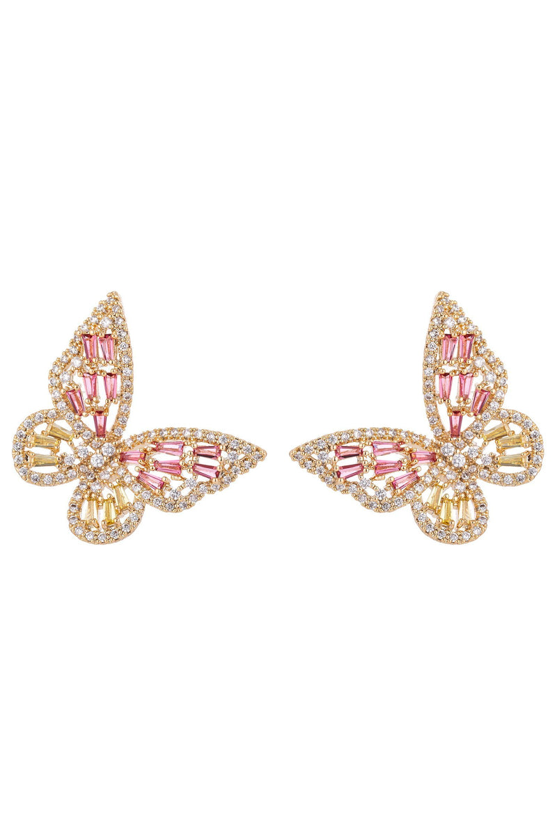 Caludina Earrings - Pink