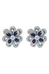 Lizzie CZ Earrings - Silver