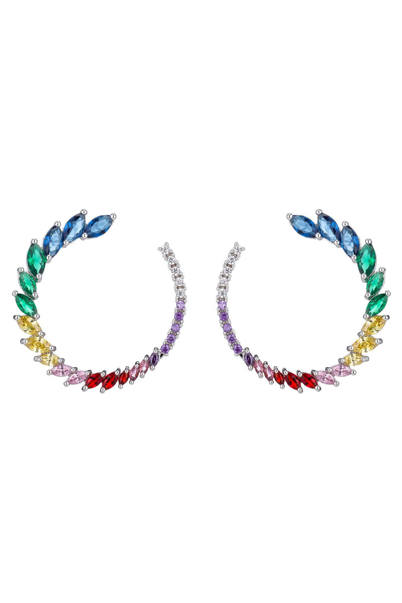 Daniella Earrings - Rainbow
