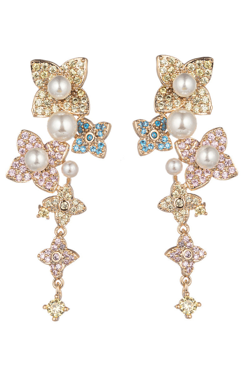 Isabella Flower Statement Earring