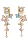 Isabella Flower Statement Earring