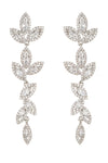 Tara CZ Clear Drop Earrings