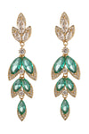 Camila Green CZ Statement Earring