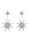 Golden North Star Earrings