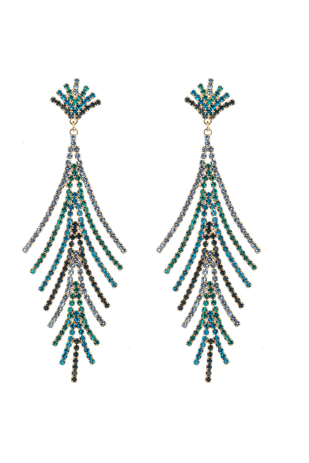 Multi Cindy Statement Earrings