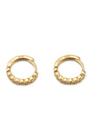 Graduated Huggie Earrings