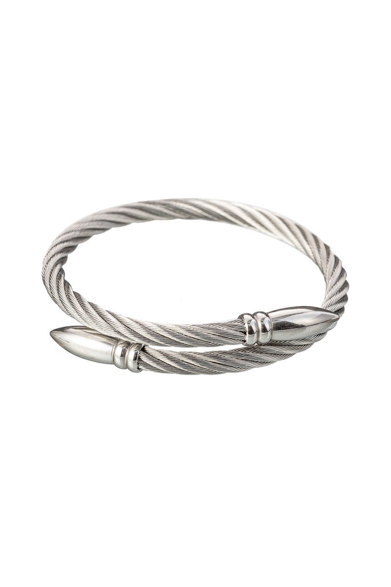 Double Spike Wire Bracelet