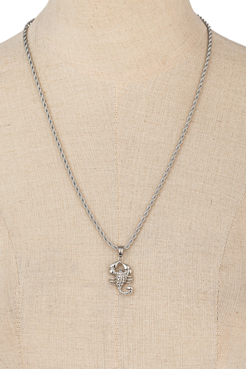 Scorpion Pendant Necklace