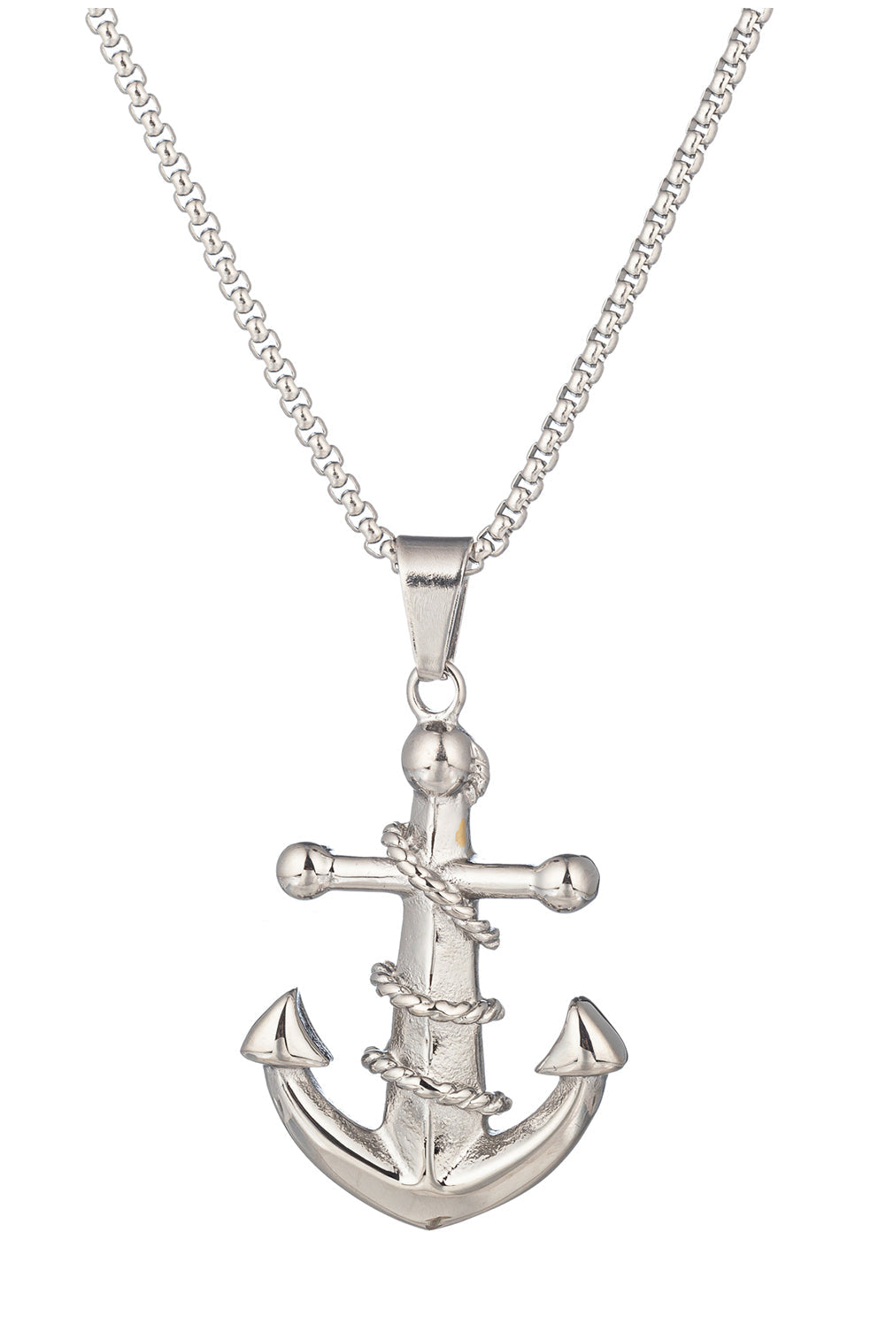 Anchor Away Pendant Necklace