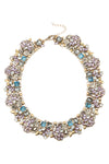 Sloane Collar Necklace - Ice Blue