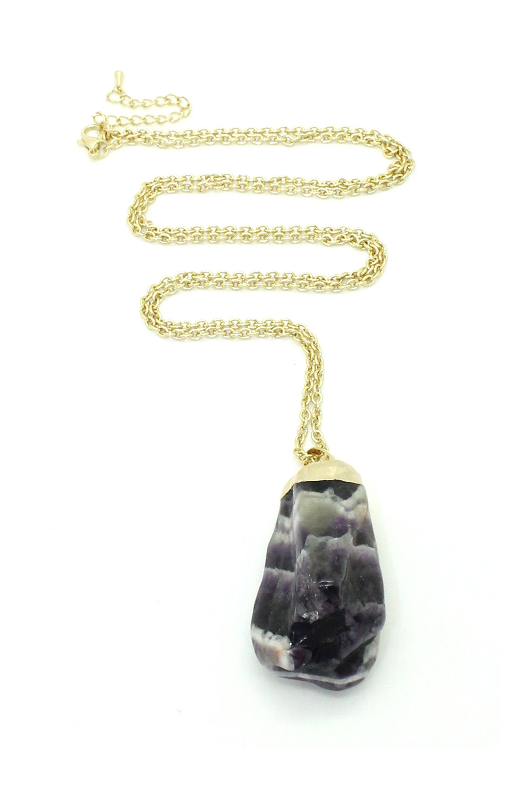 Emilia Amethyst Stone Necklace