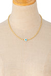 Evil Eye Beaded Necklace