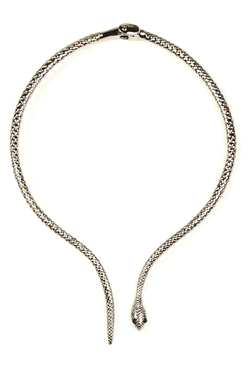 Viper Gold Snake Necklace