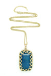 Avery Agate Stone Necklace