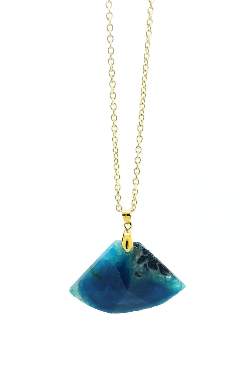 Aubrey Agate Stone Necklace