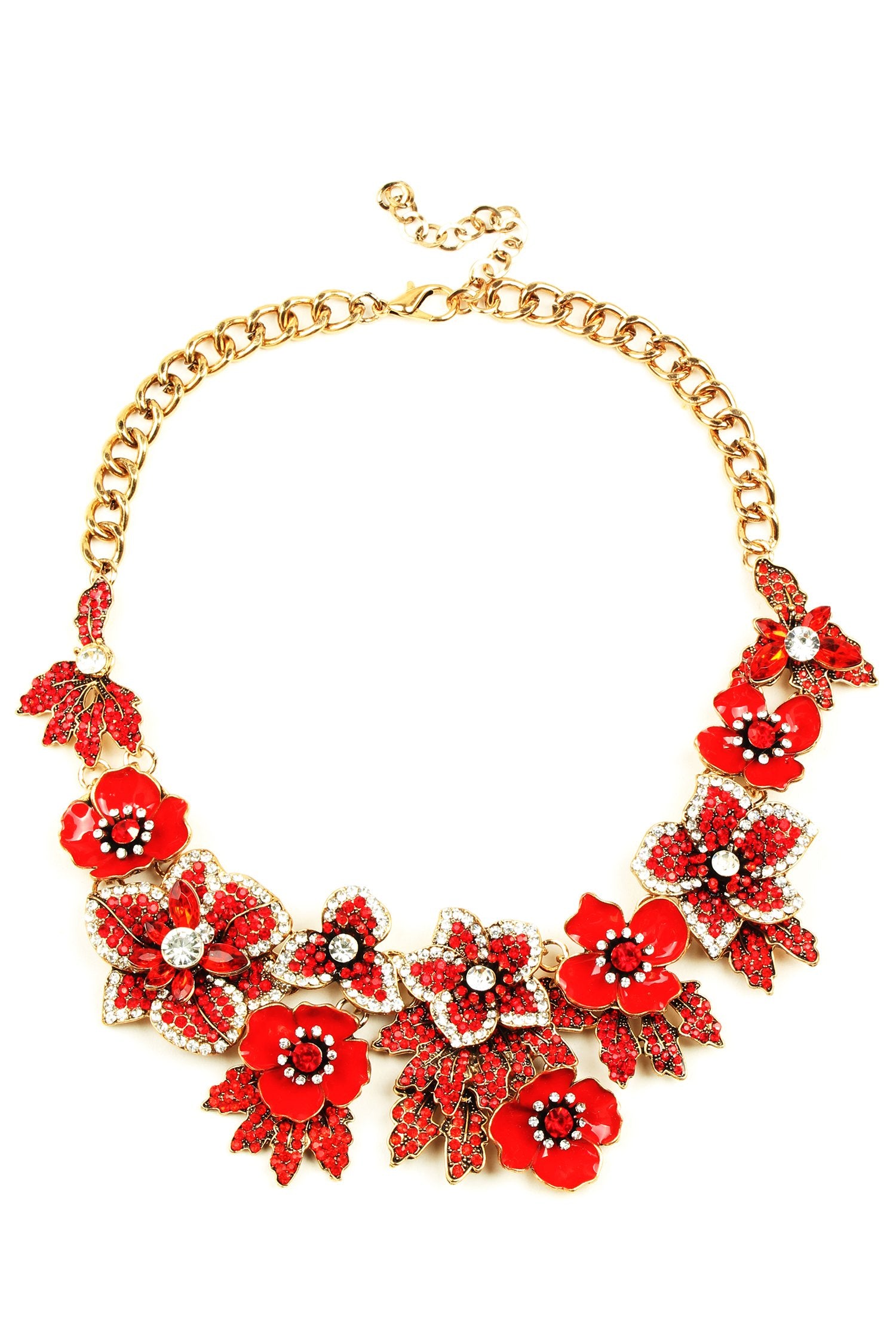 Amata Statement Necklace - Floral – Eye Candy Los Angeles