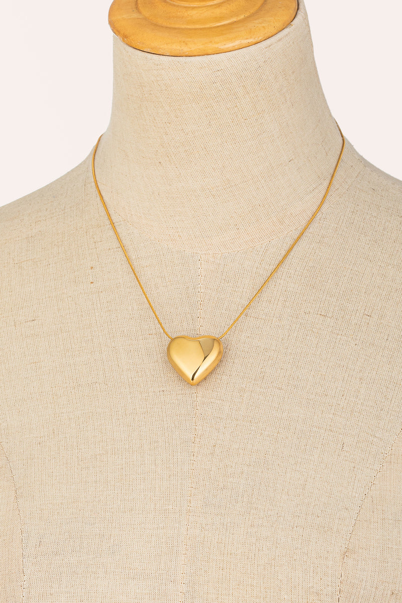 Super Heart Pendant Necklace