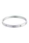 Loop Cuff Bracelet - Silver