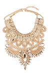 Jania Metallic Gold Necklace