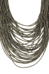 Jemma Necklace - Charcoal