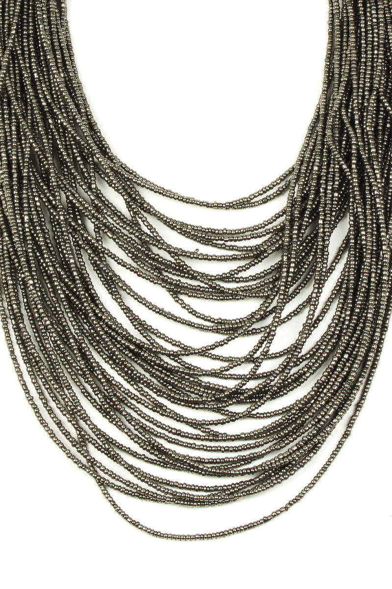 Jemma Necklace - Charcoal