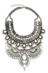 Zania Necklace - Silver