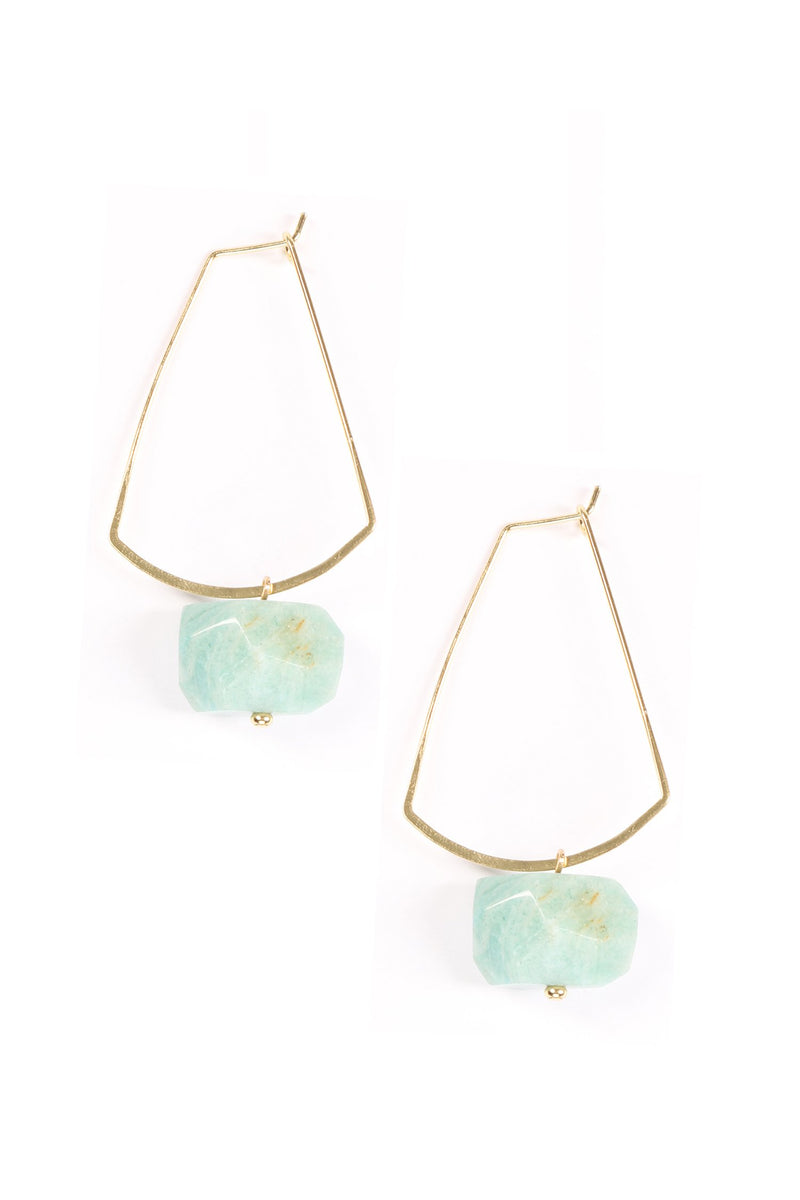 Sofia Amazonite Earrings