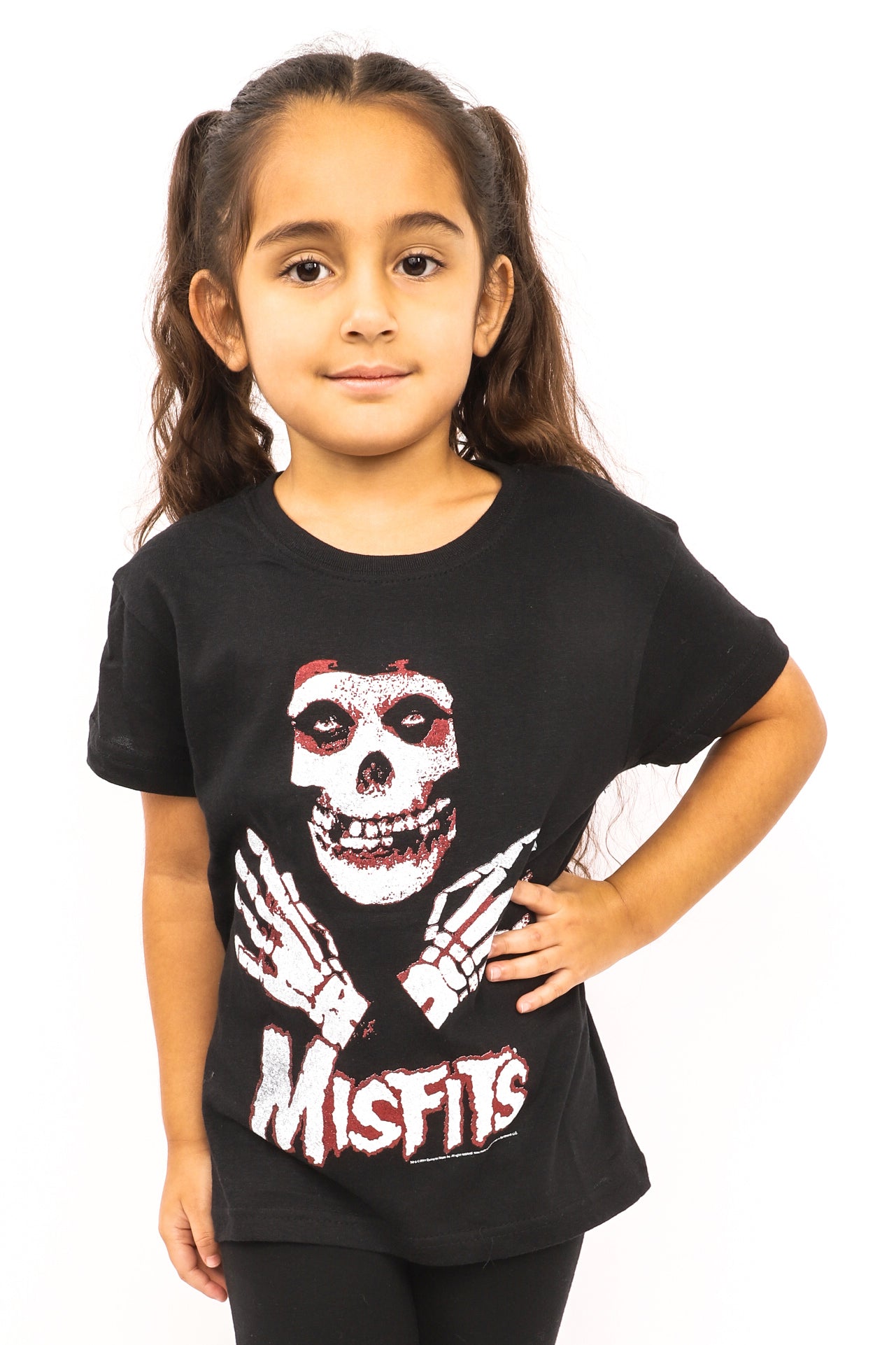 Kid's Misfits T-Shirt - Hands - Black (Boys and Girls)