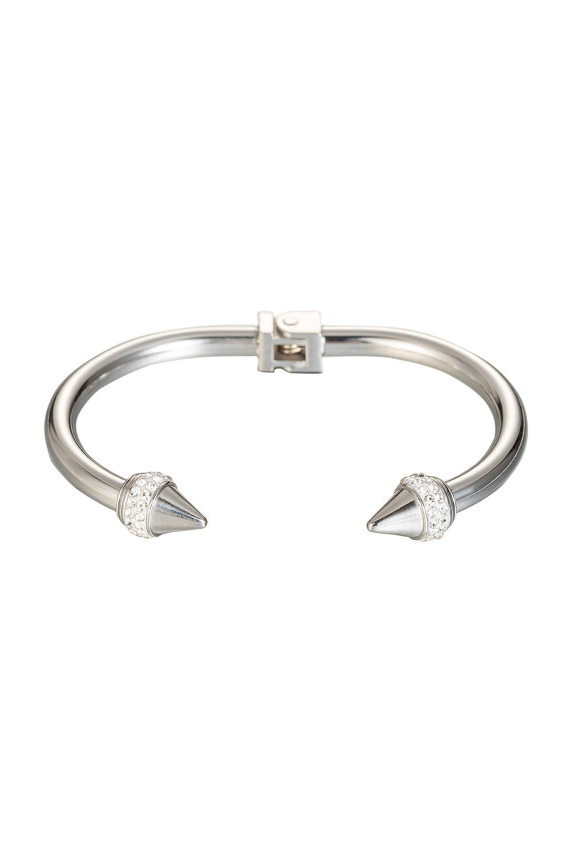 Leah Cuff Bracelet - Silver