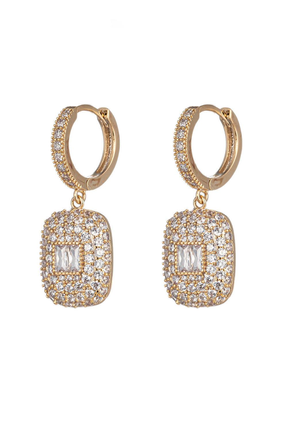 Maya CZ Huggie Earring