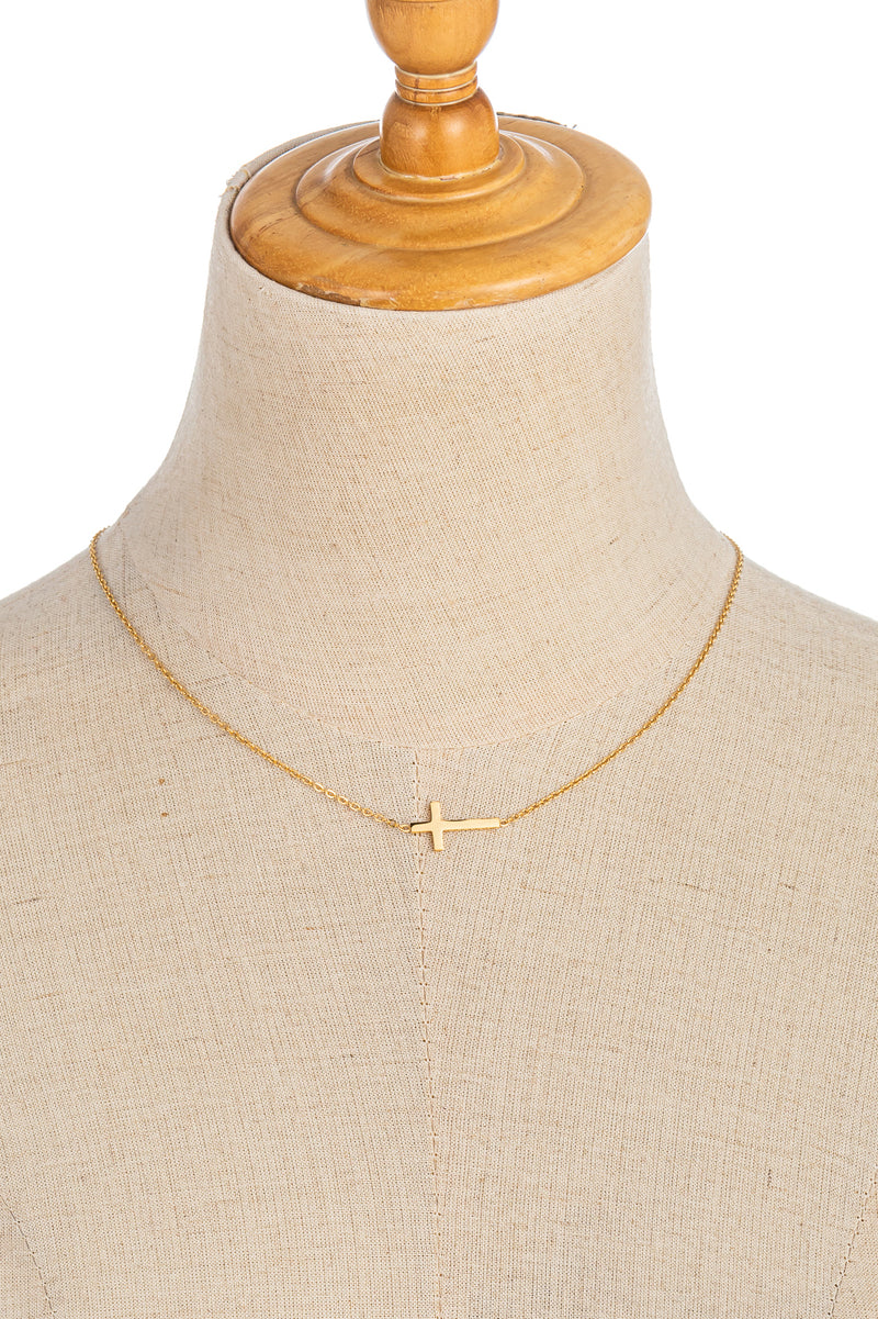 Taylor Cross Necklace