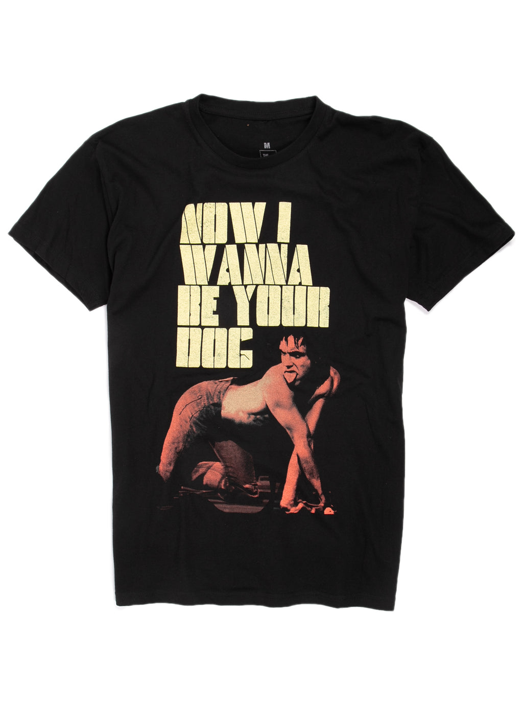 The Stooges "Now I Wanna Be Your Dog" t-shirt.