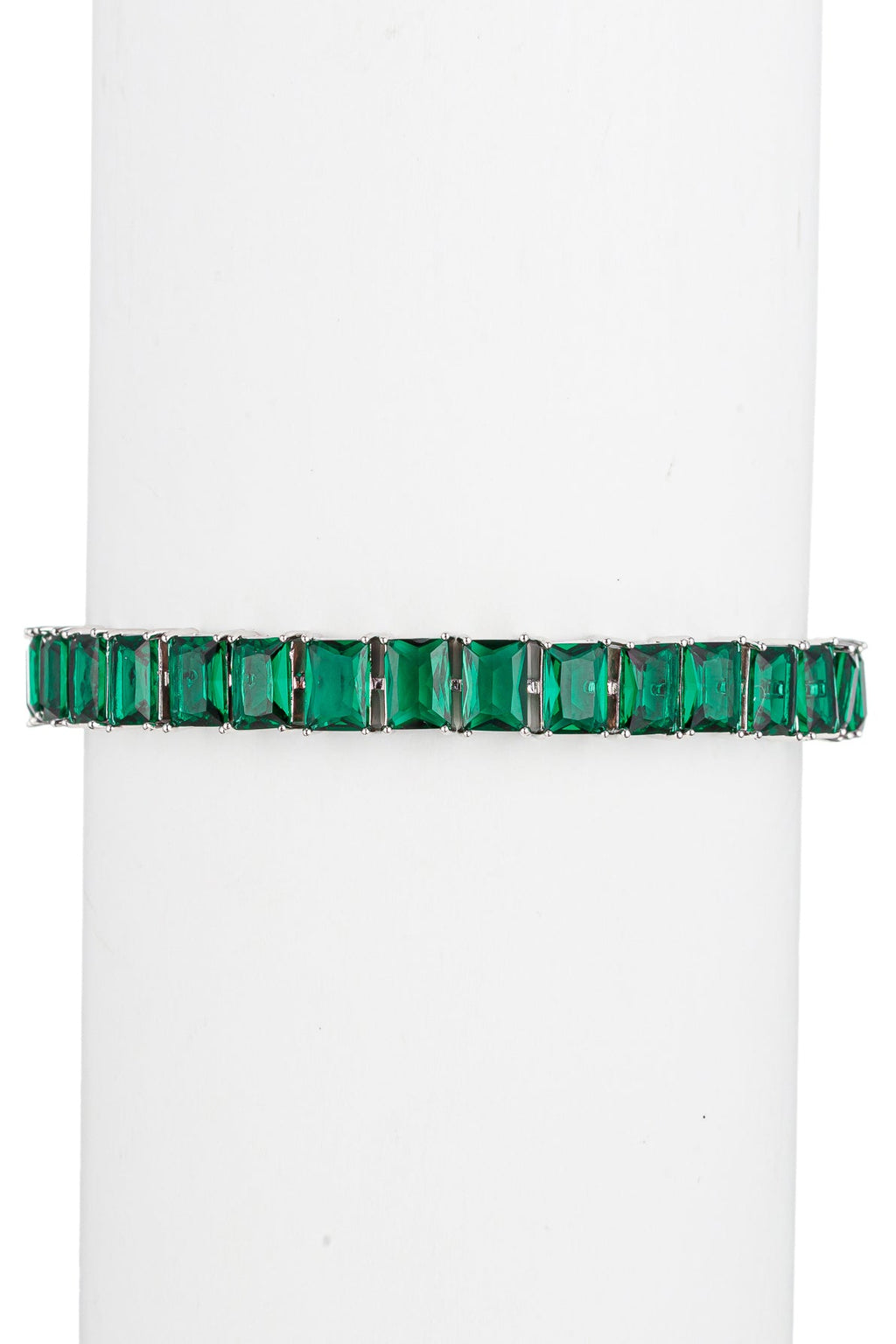 Mona Green CZ Tennis Bracelet