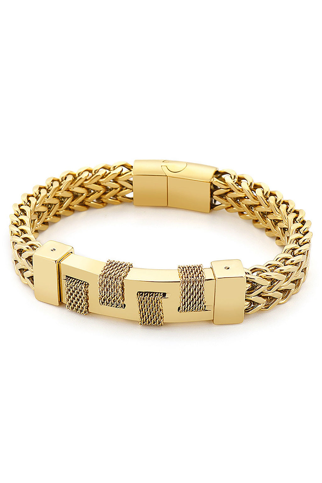 Theo Titanium Bracelet: A Touch of Rugged Sophistication