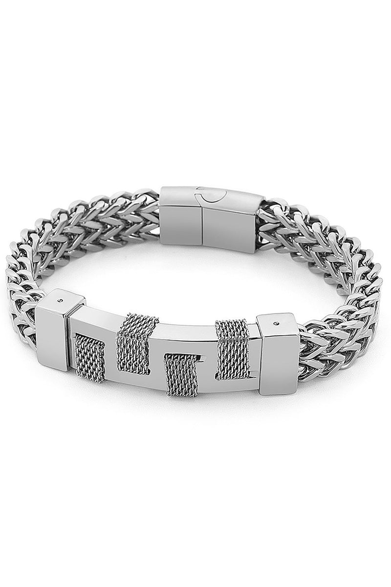 Henry Titanium Bracelet: Embrace a Bold and Edgy Style with This Rugged Titanium Accessory.