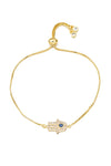 18k Hamsa Pendant Bracelet