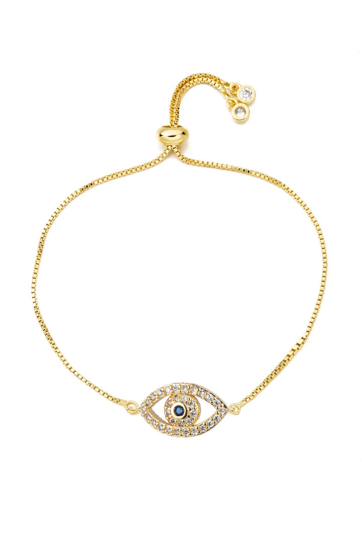 Evil Eye Bolo Bracelet