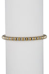 Hugo Rondelle Adjustable Bead Bracelet: Elevate Your Style with Versatile Elegance.