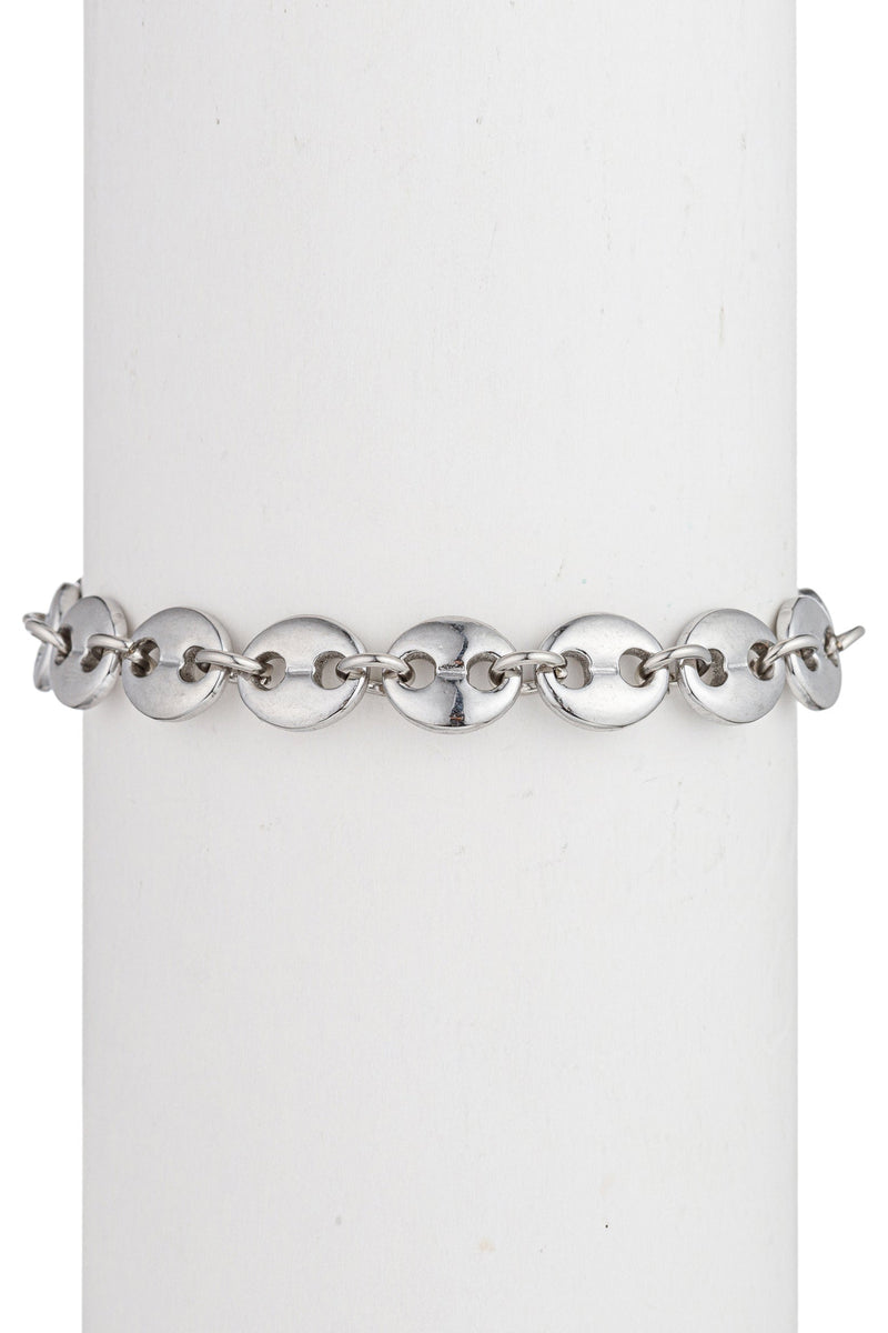 Adrian Mariner Chain Link Adjustable Bracelet: Nautical Style Meets Versatility.