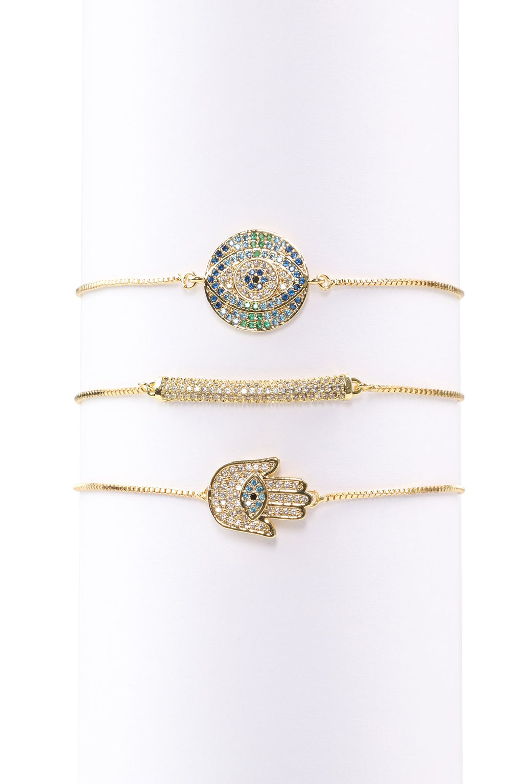 Selina Bracelet Set - Gold