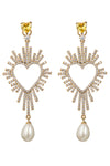 Golden Hearts Earrings