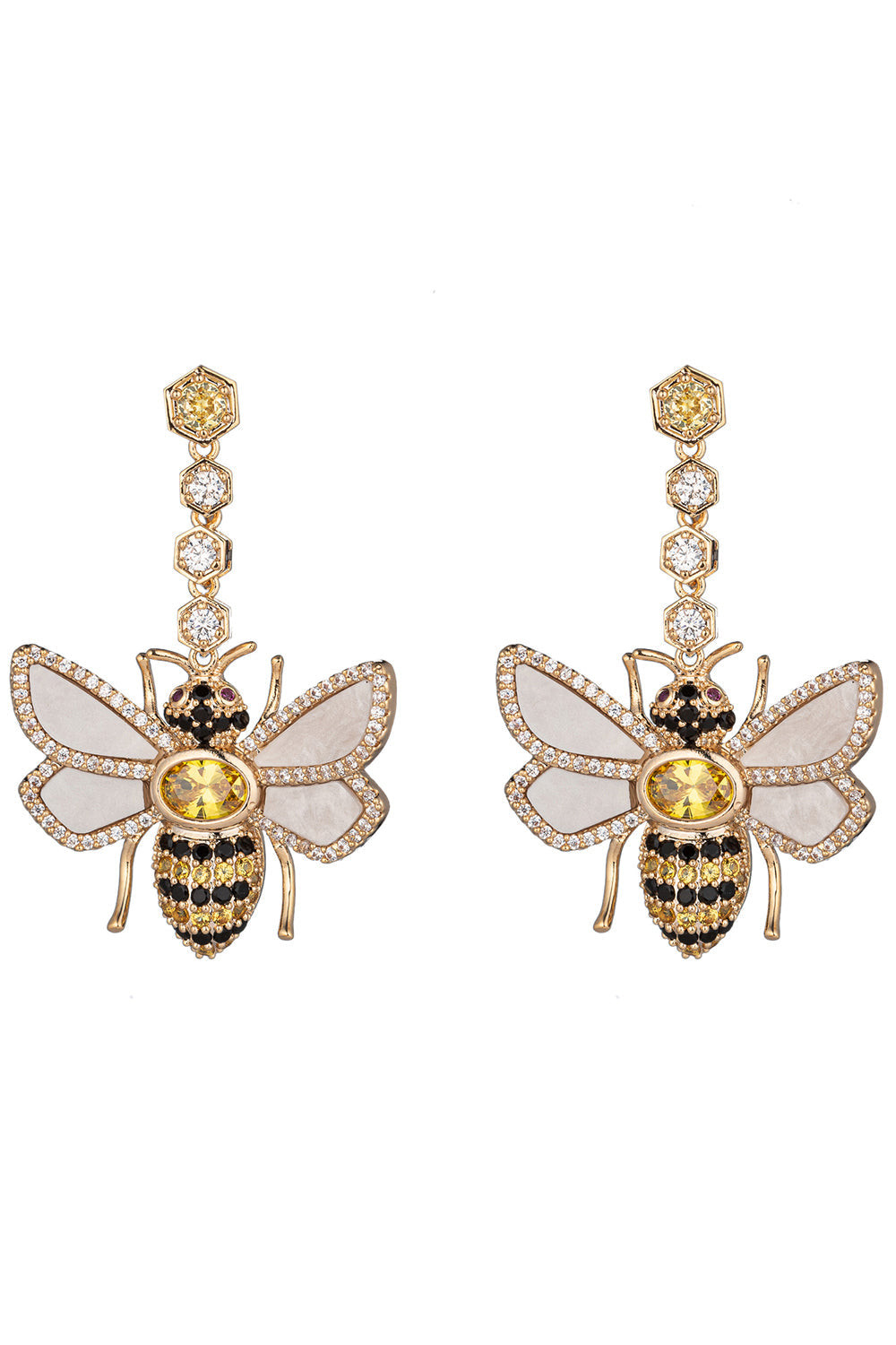 Dangle bee deals earrings