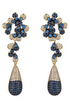 Maisie 18K Gold Plated Cubic Zirconia Earrings: Sparkling Sophistication.