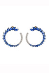 Roman graduated dangle earrings.