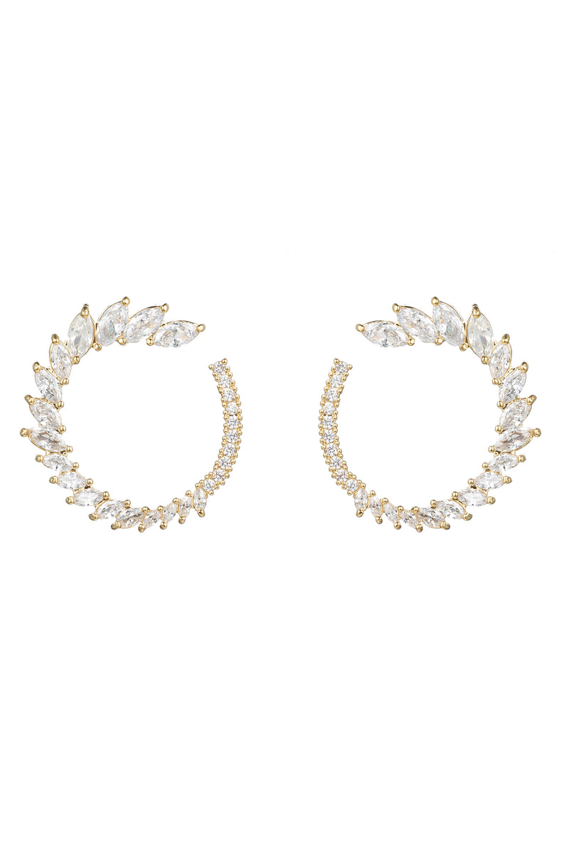 Daniella Earrings - Clear