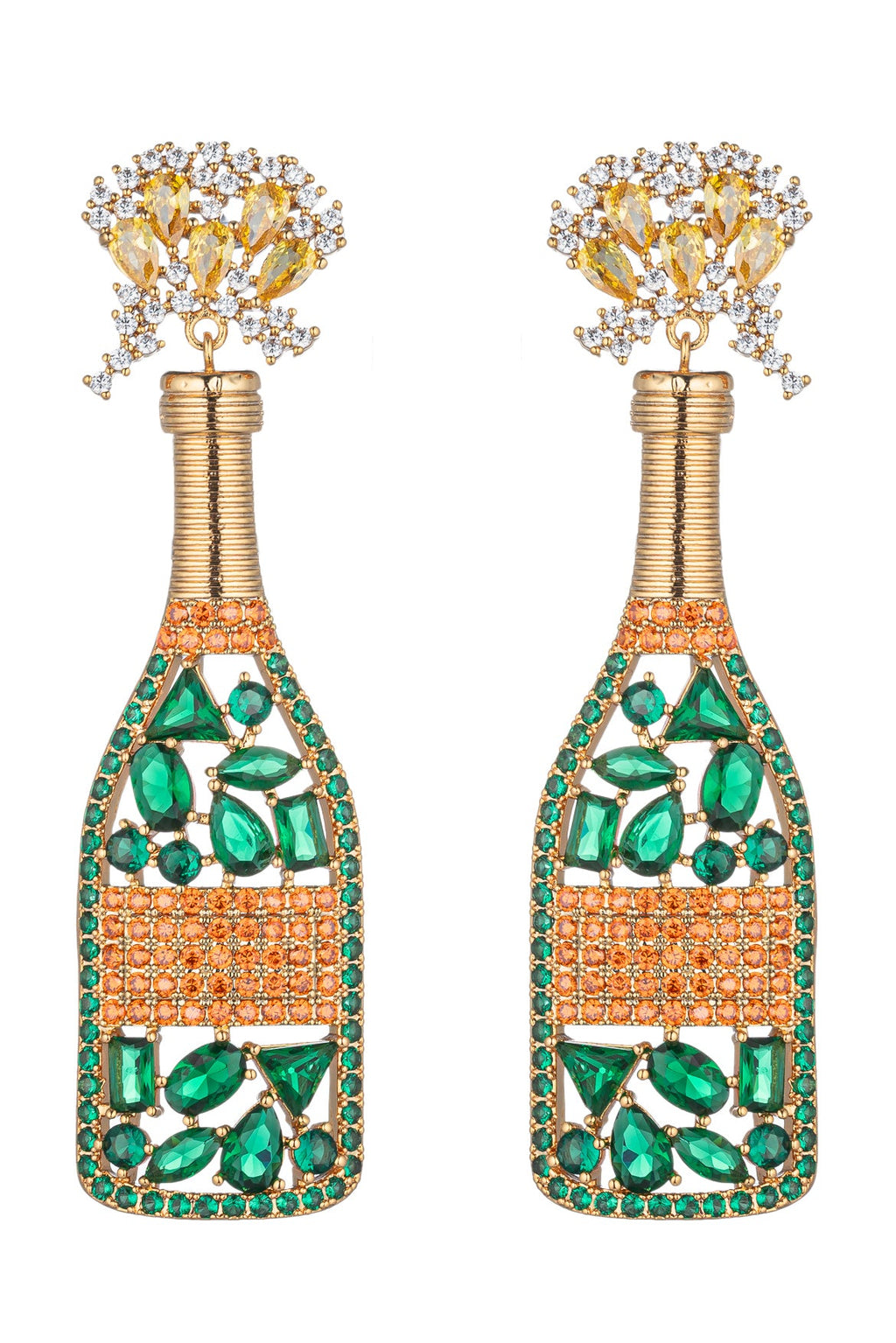 Pop Champgane Drop Earrings