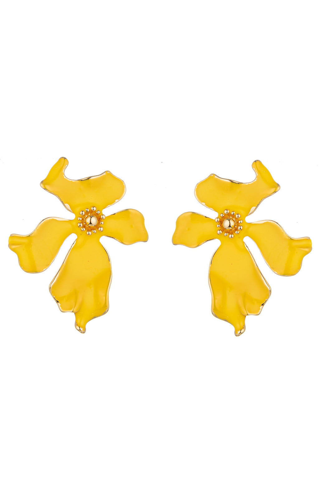 Olivia Yellow Flower Earring